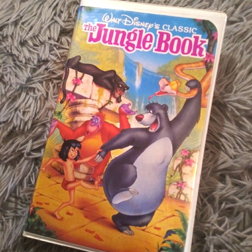 ❤*RARE* Black Diamond The Jungle Book VHS